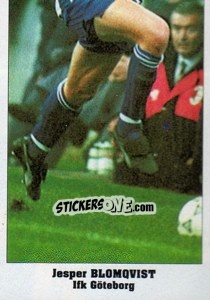 Sticker Jesper Blomqvist - Italy Eurocups Stars Parade 1994-1995 - Sl