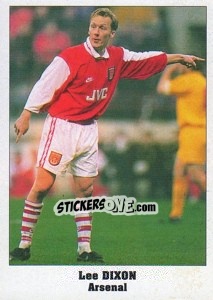 Sticker Lee Dixon - Italy Eurocups Stars Parade 1994-1995 n. 77 - Sl