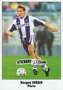 Sticker Sergej Juran - Italy Eurocups Stars Parade 1994-1995 n. 83 - Sl