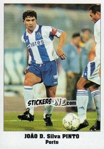 Cromo João de Silva Pinto - Italy Eurocups Stars Parade 1994-1995 - Sl