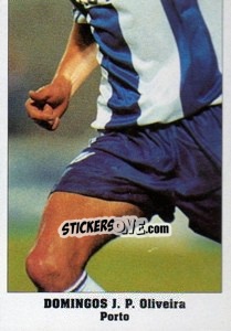 Sticker Domingos J.P. Oliveira - Italy Eurocups Stars Parade 1994-1995 - Sl