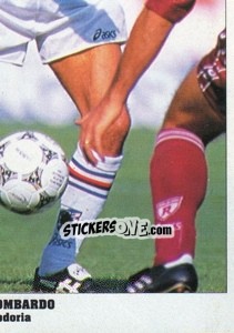 Sticker Attilio Lombardi - Italy Eurocups Stars Parade 1994-1995 - Sl