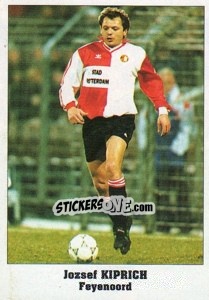 Sticker Jozsef Kiprich - Italy Eurocups Stars Parade 1994-1995 - Sl