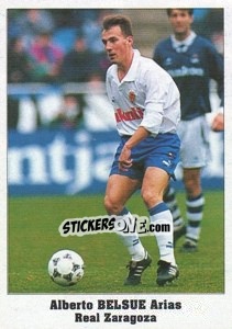 Sticker Alberto Belsue Arias - Italy Eurocups Stars Parade 1994-1995 - Sl