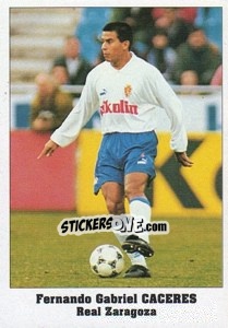 Sticker Fernando Gabriel Caceres - Italy Eurocups Stars Parade 1994-1995 n. 113 - Sl