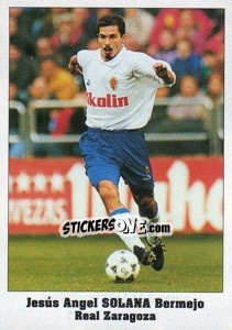 Cromo Jesús Angel Solana Bermejo - Italy Eurocups Stars Parade 1994-1995 - Sl