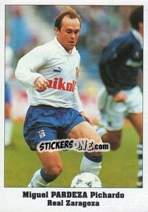 Sticker Miguel Pardeza Pichardo - Italy Eurocups Stars Parade 1994-1995 - Sl