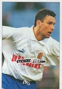 Cromo Gustavo Poyet Domínguez - Italy Eurocups Stars Parade 1994-1995 - Sl