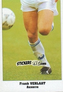 Sticker Frank Verlaat - Italy Eurocups Stars Parade 1994-1995 - Sl