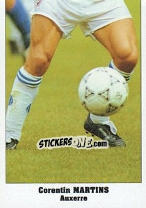 Sticker Corentin Martins - Italy Eurocups Stars Parade 1994-1995 - Sl