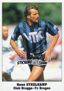 Sticker René Eykelkamp - Italy Eurocups Stars Parade 1994-1995 n. 128 - Sl