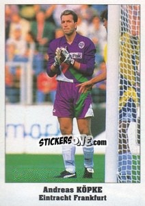 Cromo Andreas Köpke - Italy Eurocups Stars Parade 1994-1995 - Sl