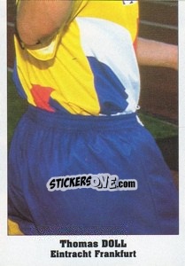 Sticker Thomas Doll - Italy Eurocups Stars Parade 1994-1995 - Sl