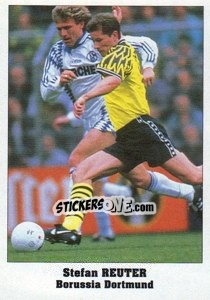 Sticker Stefan Reuter - Italy Eurocups Stars Parade 1994-1995 - Sl