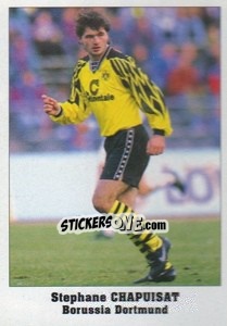 Sticker Stephane Chapuisat - Italy Eurocups Stars Parade 1994-1995 - Sl
