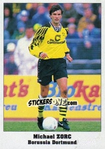 Sticker Michael Zorc - Italy Eurocups Stars Parade 1994-1995 n. 167 - Sl