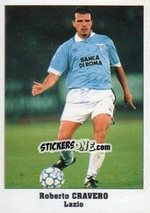 Cromo Roberto Cravero - Italy Eurocups Stars Parade 1994-1995 - Sl