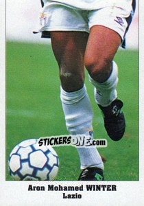 Sticker Aron Mohamed Winter - Italy Eurocups Stars Parade 1994-1995 - Sl