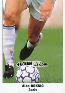 Sticker Alen Boksic - Italy Eurocups Stars Parade 1994-1995 n. 173 - Sl