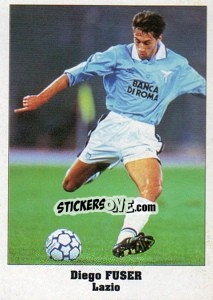 Sticker Diego Fuser - Italy Eurocups Stars Parade 1994-1995 - Sl