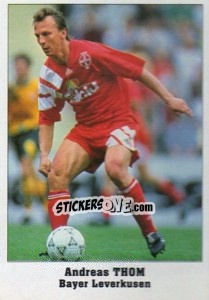 Sticker Andreas Thom - Italy Eurocups Stars Parade 1994-1995 n. 189 - Sl