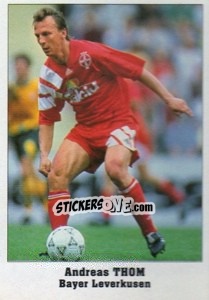 Sticker Andreas Thom - Italy Eurocups Stars Parade 1994-1995 - Sl