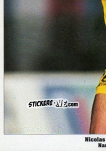 Sticker Nicolas Ouedec - Italy Eurocups Stars Parade 1994-1995 n. 198 - Sl