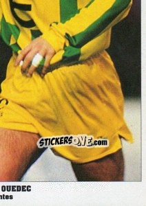 Sticker Nicolas Ouedec - Italy Eurocups Stars Parade 1994-1995 n. 199 - Sl