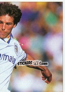 Cromo Gianfranco Zola - Italy Eurocups Stars Parade 1994-1995 - Sl