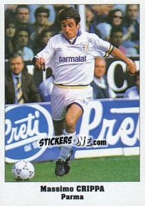 Figurina Massimo Crippa - Italy Eurocups Stars Parade 1994-1995 - Sl