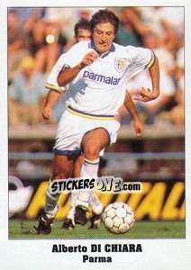 Cromo Alberto Di Chiara - Italy Eurocups Stars Parade 1994-1995 - Sl