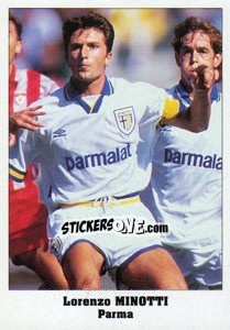 Sticker Lorenzo Minotti - Italy Eurocups Stars Parade 1994-1995 - Sl