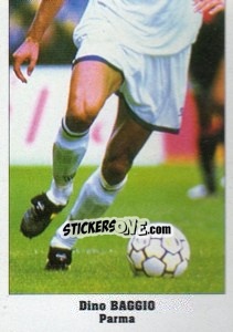 Figurina Dino Baggio - Italy Eurocups Stars Parade 1994-1995 - Sl