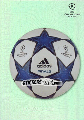 Sticker Official Ball Champions League 2010-11 - UEFA Champions League 2010-2011. Trading Cards n. 2 - Panini
