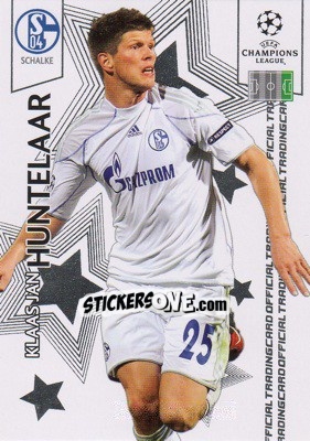Sticker Klaas-Jan Huntelaar - UEFA Champions League 2010-2011. Trading Cards n. 101 - Panini
