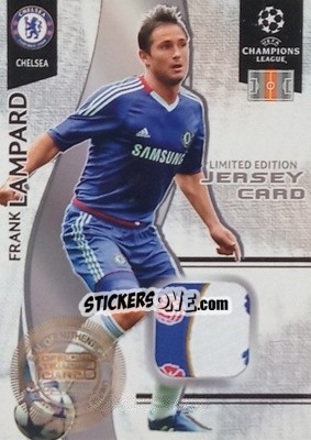 Sticker Frank Lampard - UEFA Champions League 2010-2011. Trading Cards n. J-FL - Panini