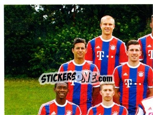 Sticker Team Photo - Fc Bayern München 2014-2015 n. 2 - Panini