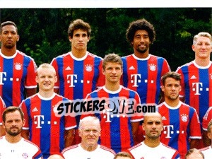 Sticker Team Photo - Fc Bayern München 2014-2015 n. 3 - Panini