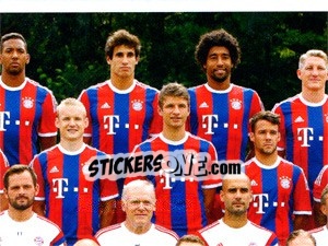 Sticker Team Photo - Fc Bayern München 2014-2015 - Panini