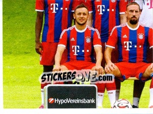 Sticker Team Photo - Fc Bayern München 2014-2015 - Panini