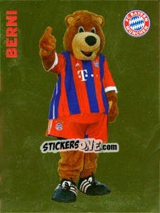 Sticker Berni - Fc Bayern München 2014-2015 n. 8 - Panini