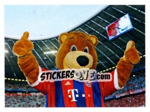 Sticker Berni - Fc Bayern München 2014-2015 n. 9 - Panini