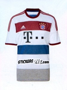 Sticker Kit (Away) - Fc Bayern München 2014-2015 - Panini