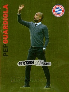 Cromo Pep Guardiola - Fc Bayern München 2014-2015 - Panini