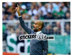 Sticker Pep Guardiola - Fc Bayern München 2014-2015 n. 18 - Panini