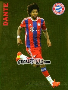 Cromo Dante - Fc Bayern München 2014-2015 - Panini