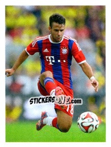 Sticker Juan Bernat - Fc Bayern München 2014-2015 - Panini