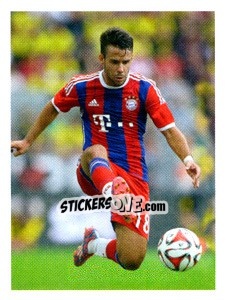 Sticker Juan Bernat - Fc Bayern München 2014-2015 n. 49 - Panini