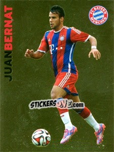 Sticker Juan Bernat - Fc Bayern München 2014-2015 - Panini