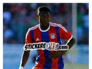 Sticker David Alaba - Fc Bayern München 2014-2015 n. 61 - Panini